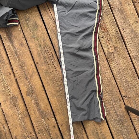 Y2K L.e.i. Gray Striped Sweatpants Joggers Size Medium - Picture 5 of 9